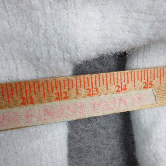 Lot 3 Sweater Women's Large White Gray Ana Universal Thread Chelsea & Theodore - Picture 12 of 16